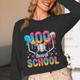 100 Days Of School Baseball Boys Ice Cream Drip 100th Day Unisex Long Sleeve T-Shirt 100 Days Of School Baseball Boys Ice Cream Drip 100th Day Unisex Long Sleeve T-Shirt
