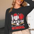 100 Days Of School Baseball Boys Kids Students Unisex Long Sleeve T-Shirt 100 Days Of School Baseball Boys Kids Students Unisex Long Sleeve T-Shirt