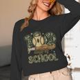 100 Days Of School Baseball Camo Boys Kids 100th Day Unisex Long Sleeve T-Shirt