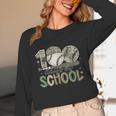 100 Days Of School Baseball Camo Celebration Unisex Long Sleeve T-Shirt