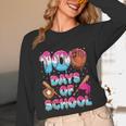 100 Days Of School Baseball Donut Dripping Teacher Boys Kids Unisex Long Sleeve T-Shirt 100 Days Of School Baseball Donut Dripping Teacher Boys Kids Unisex Long Sleeve T-Shirt