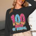 100 Days Of School Baseball Drip 100th Day Of School Unisex Long Sleeve T-Shirt