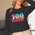 100 Days Of School Baseball Ice Cream Drip For Teacher Kid Unisex Long Sleeve T-Shirt 100 Days Of School Baseball Ice Cream Drip For Teacher Kid Unisex Long Sleeve T-Shirt