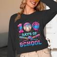 100 Days Of School Baseball Sports Drip Graphic Unisex Long Sleeve T-Shirt 100 Days Of School Baseball Sports Drip Graphic Unisex Long Sleeve T-Shirt