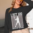 100 Days Of School Boys Kids 100th Day Balls For Baseball Unisex Long Sleeve T-Shirt 100 Days Of School Boys Kids 100th Day Balls For Baseball Unisex Long Sleeve T-Shirt