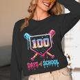 100 Days Of School Ice Cream Drip Baseball 100 Days Smarter Unisex Long Sleeve T-Shirt 100 Days Of School Ice Cream Drip Baseball 100 Days Smarter Unisex Long Sleeve T-Shirt