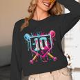 10th Birthday Boys Baseball Ice Cream Drip Boys Baseball Unisex Long Sleeve T-Shirt 10th Birthday Boys Baseball Ice Cream Drip Boys Baseball Unisex Long Sleeve T-Shirt