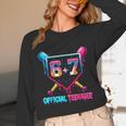 13th Birthday Official Teenager 67 Baseball Drip Boys Unisex Long Sleeve T-Shirt