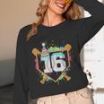 16th Birthday Baseball Drip Number 16 Year Old Birthday Boy Unisex Long Sleeve T-Shirt 16th Birthday Baseball Drip Number 16 Year Old Birthday Boy Unisex Long Sleeve T-Shirt
