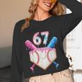 6 7 Baseball Dripping Six Seven Gen Alpha Slang Unisex Long Sleeve T-Shirt 6 7 Baseball Dripping Six Seven Gen Alpha Slang Unisex Long Sleeve T-Shirt