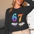 6 7 Six Seven Meme Hands Ice Cream Baseball Drip Boy Girl Unisex Long Sleeve T-Shirt 6 7 Six Seven Meme Hands Ice Cream Baseball Drip Boy Girl Unisex Long Sleeve T-Shirt