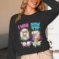 I Was 6 Now I'm 7 Baseball Drip 67 Birthday Boy 7th Birthday Unisex Long Sleeve T-Shirt
