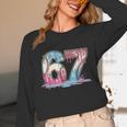 67 Baseball Ice Cream Drip Meme Six Seven Gen Alpha Unisex Long Sleeve T-Shirt