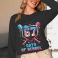 67 Days Of School 67th Day Baseball Meme Men Boys Kids Unisex Long Sleeve T-Shirt 67 Days Of School 67th Day Baseball Meme Men Boys Kids Unisex Long Sleeve T-Shirt
