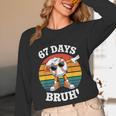 67 Days Of School Bruh Teacher Kids Dabbing Baseball Unisex Long Sleeve T-Shirt 67 Days Of School Bruh Teacher Kids Dabbing Baseball Unisex Long Sleeve T-Shirt