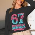 67 Ice Cream Drip Baseball For Men Women Kids Unisex Long Sleeve T-Shirt 67 Ice Cream Drip Baseball For Men Women Kids Unisex Long Sleeve T-Shirt