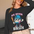 67 Six Seven Baseball Ice Cream Drip Number 67 Player Unisex Long Sleeve T-Shirt 67 Six Seven Baseball Ice Cream Drip Number 67 Player Unisex Long Sleeve T-Shirt