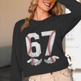 67 Six Seven Number 6 7 Meme Baseball Six Seven For Boys Men Unisex Long Sleeve T-Shirt 67 Six Seven Number 6 7 Meme Baseball Six Seven For Boys Men Unisex Long Sleeve T-Shirt