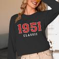 75 Year Old 1951 Classic Baseball Fan 75th Birthday Unisex Long Sleeve T-Shirt