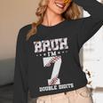 7th Birthday Baseball Bruh I'm 7 Double Digits 7 Years Old Unisex Long Sleeve T-Shirt 7th Birthday Baseball Bruh I'm 7 Double Digits 7 Years Old Unisex Long Sleeve T-Shirt