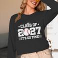 Back To School 2027 Baseball 2027 Graduation Class Of 2027 Unisex Long Sleeve T-Shirt