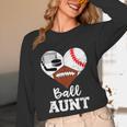 Ball Aunt Heart Football Baseball Hockey Game Day Unisex Long Sleeve T-Shirt Ball Aunt Heart Football Baseball Hockey Game Day Unisex Long Sleeve T-Shirt