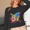 Banana Baseball 67 Ice Cream Drip Meme Unisex Long Sleeve T-Shirt