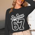 Baseball 6 7 Number 67 Six Seven Meme Boys Youth Kids Unisex Long Sleeve T-Shirt Baseball 6 7 Number 67 Six Seven Meme Boys Youth Kids Unisex Long Sleeve T-Shirt