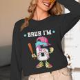Baseball 6th Birthday Boy Ice Cream Drip Bruh I'm 6 Year Old Unisex Long Sleeve T-Shirt Baseball 6th Birthday Boy Ice Cream Drip Bruh I'm 6 Year Old Unisex Long Sleeve T-Shirt