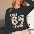 Baseball 7th Birthday 6 7 Years Old I Was 6 Now I'm 7 Unisex Long Sleeve T-Shirt Baseball 7th Birthday 6 7 Years Old I Was 6 Now I'm 7 Unisex Long Sleeve T-Shirt