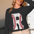 Baseball Alphabet Monogram Initial Letter R Unisex Long Sleeve T-Shirt Baseball Alphabet Monogram Initial Letter R Unisex Long Sleeve T-Shirt