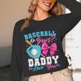Baseball Or Bows Daddy Loves You Gender Reveal Family Unisex Long Sleeve T-Shirt Baseball Or Bows Daddy Loves You Gender Reveal Family Unisex Long Sleeve T-Shirt