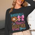 Baseball Or Bows Godfather Loves You Gender Reveal Unisex Long Sleeve T-Shirt Baseball Or Bows Godfather Loves You Gender Reveal Unisex Long Sleeve T-Shirt
