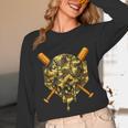 Baseball Camo Boys Ice Cream Youth Baseball Unisex Long Sleeve T-Shirt Baseball Camo Boys Ice Cream Youth Baseball Unisex Long Sleeve T-Shirt