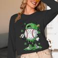 Baseball Drip For Boys Ice Cream Drip Baseball Player Unisex Long Sleeve T-Shirt