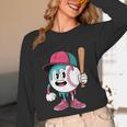 Baseball Drip Boys Ice Cream Youth Unisex Long Sleeve T-Shirt Baseball Drip Boys Ice Cream Youth Unisex Long Sleeve T-Shirt