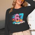 Baseball Drip Ice Cream 67 Graffiti Splash Melt Unisex Long Sleeve T-Shirt