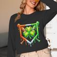 Baseball Drip Ice Cream St Patricks Day Shamrock Lucky Unisex Long Sleeve T-Shirt Baseball Drip Ice Cream St Patricks Day Shamrock Lucky Unisex Long Sleeve T-Shirt