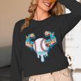 Baseball Drip Ice Cream Strong Character Unisex Long Sleeve T-Shirt Baseball Drip Ice Cream Strong Character Unisex Long Sleeve T-Shirt