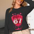 Baseball Drip Ice Cream Valentine Youth Boys Girls Sport Unisex Long Sleeve T-Shirt