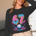 Baseball Drip Number 67 Player 67Th Birthday Baseball Meme Unisex Long Sleeve T-Shirt Baseball Drip Number 67 Player 67Th Birthday Baseball Meme Unisex Long Sleeve T-Shirt
