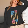 Baseball Drip USA Flag 67 Player 67th Birthday Ice Cream 67 Unisex Long Sleeve T-Shirt Baseball Drip USA Flag 67 Player 67th Birthday Ice Cream 67 Unisex Long Sleeve T-Shirt