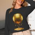 Baseball Dripping Drip Gold Sport Player Coach Baller Unisex Long Sleeve T-Shirt