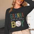Baseball Granna Of The Birthday Boy Family Matching Unisex Long Sleeve T-Shirt Baseball Granna Of The Birthday Boy Family Matching Unisex Long Sleeve T-Shirt