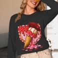 Baseball Heart Valentine Baseball Ice Cream Drip Boys Girls Unisex Long Sleeve T-Shirt Baseball Heart Valentine Baseball Ice Cream Drip Boys Girls Unisex Long Sleeve T-Shirt