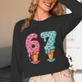 Baseball Ice Cream Drip 6 7 Kids 67 Birthday Unisex Long Sleeve T-Shirt Baseball Ice Cream Drip 6 7 Kids 67 Birthday Unisex Long Sleeve T-Shirt