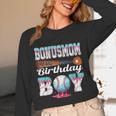 Baseball Ice Cream Drip Bonus Mom Of The Birthday Boy Unisex Long Sleeve T-Shirt Baseball Ice Cream Drip Bonus Mom Of The Birthday Boy Unisex Long Sleeve T-Shirt