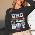 Baseball Ice Cream Drip Bro Of The Birthday Boy Unisex Long Sleeve T-Shirt