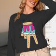 Baseball Ice Cream Drip Home Plate Glove Respect Drip 2 Side Unisex Long Sleeve T-Shirt Baseball Ice Cream Drip Home Plate Glove Respect Drip 2 Side Unisex Long Sleeve T-Shirt