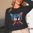 Baseball Ice Cream Drip Number 67 Player 67th Birthday 6 7 Unisex Long Sleeve T-Shirt Baseball Ice Cream Drip Number 67 Player 67th Birthday 6 7 Unisex Long Sleeve T-Shirt